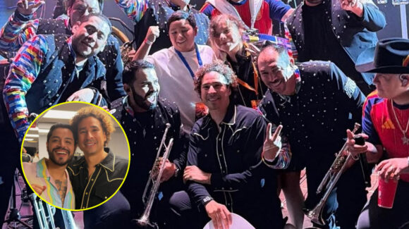 Guillermo Ochoa se reúne con Grupo Firme en Madrid y reconoce su éxito al llevar la música mexicana al mundo
