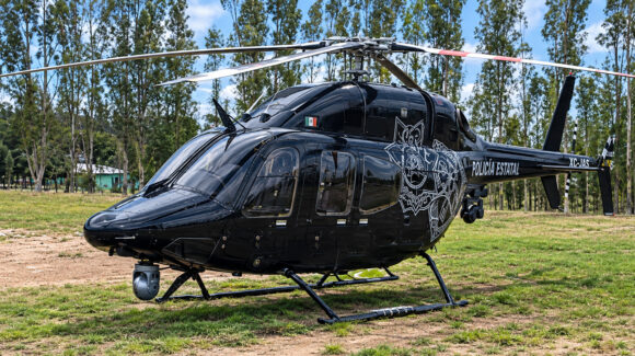 Helicóptero de la Policía Estatal es agredido a balazos en Chihuahua; un agente resultó herido