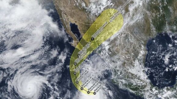 Sonora en alerta: Huracán ‘Polo’ categoría 3 avanza hacia Baja California Sur