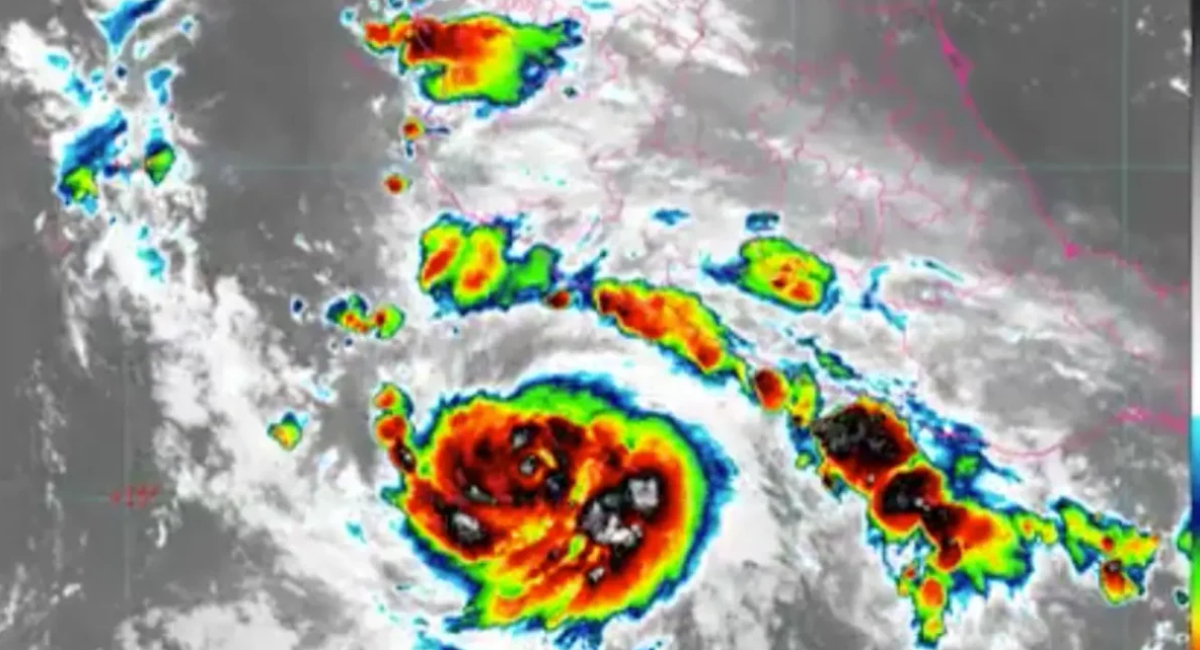 Huracán Polo avanza hacia Baja California Sur: Mantiene categoría 3 y amenaza con lluvias, vientos fuertes y oleaje