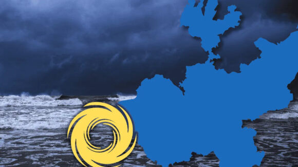 Huracán Rachel se intensifica a categoría 1 y provoca alerta por lluvias, viento y oleaje en cuatro estados