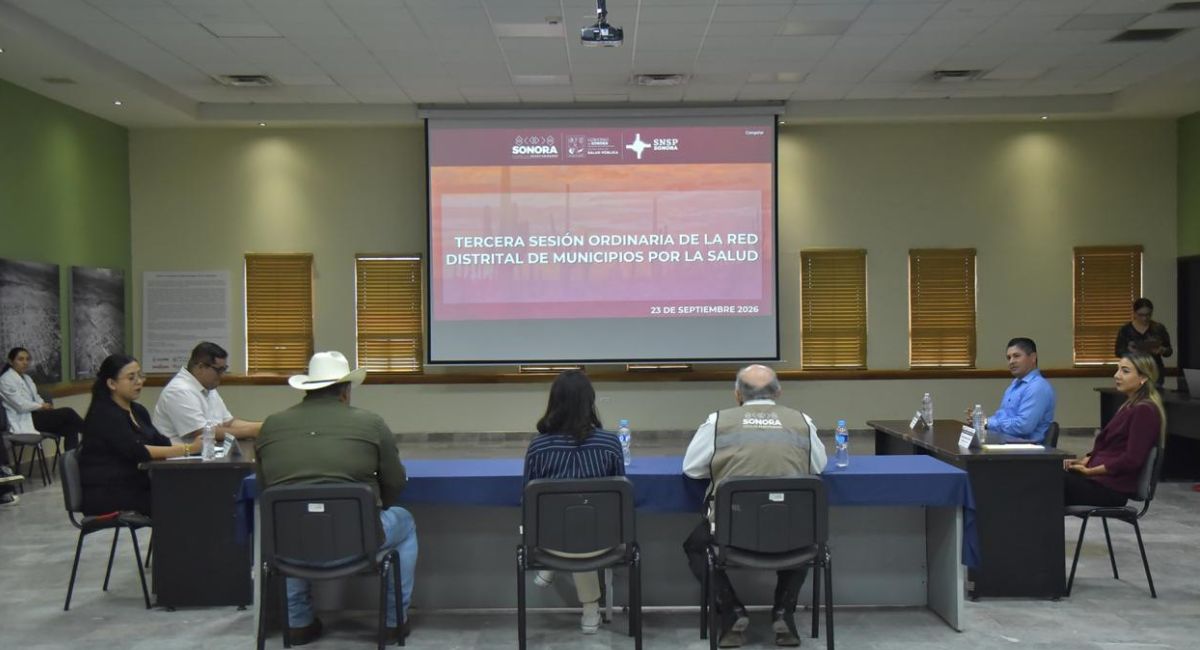 Impulsan estrategia coordinada de salud en el Distrito 04 mediante red distrital conjunta en Cajeme