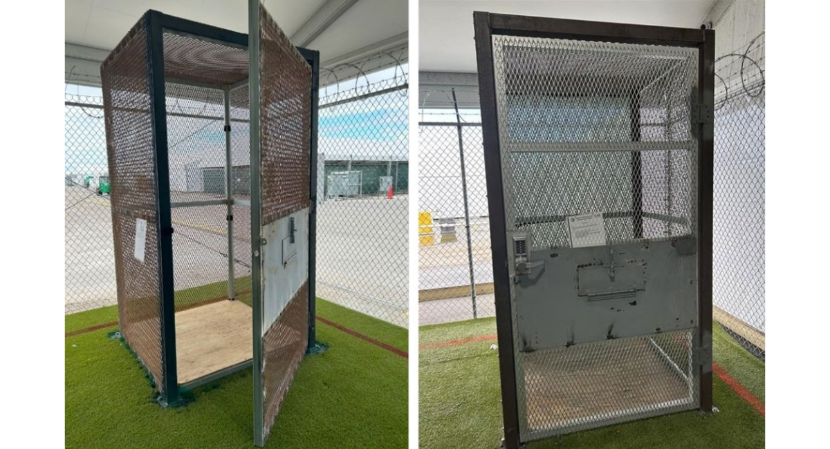 Informe del DHS revela el uso de jaulas y graves abusos contra inmigrantes en Alligator Alcatraz