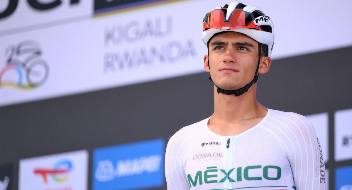 Isaac del Toro liderará al equipo mexicano que competirá en el Mundial de Ciclismo de Ruta en Canadá 2026