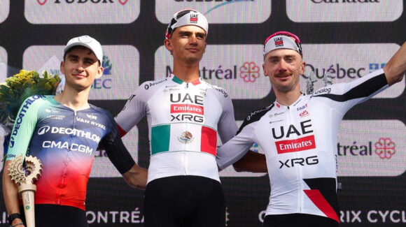 Isaac del Toro vuelve al top 3; el mexicano escaló al tercer lugar del Ranking UCI tras ganar en Montreal