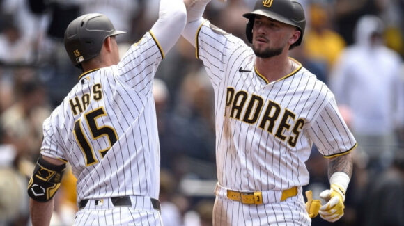 Jackson Merrill impulsa 6 carreras con 2 cuadrangulares en triunfo de San Diego sobre Nationals