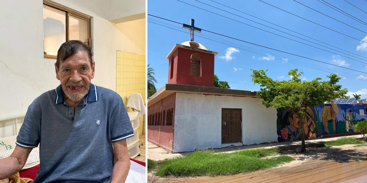 Jesús Guajardo, un ejemplo de perseverancia y aventuras que resguarda el asilo de ancianos en Navojoa