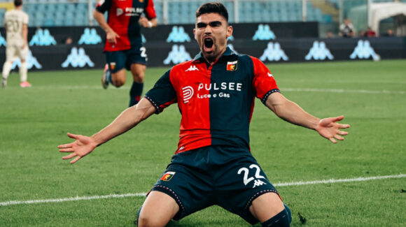 Johan Vásquez vuelve a marcar y da al Genoa el triunfo sobre Sudtirol para avanzar a octavos de la Copa Italia