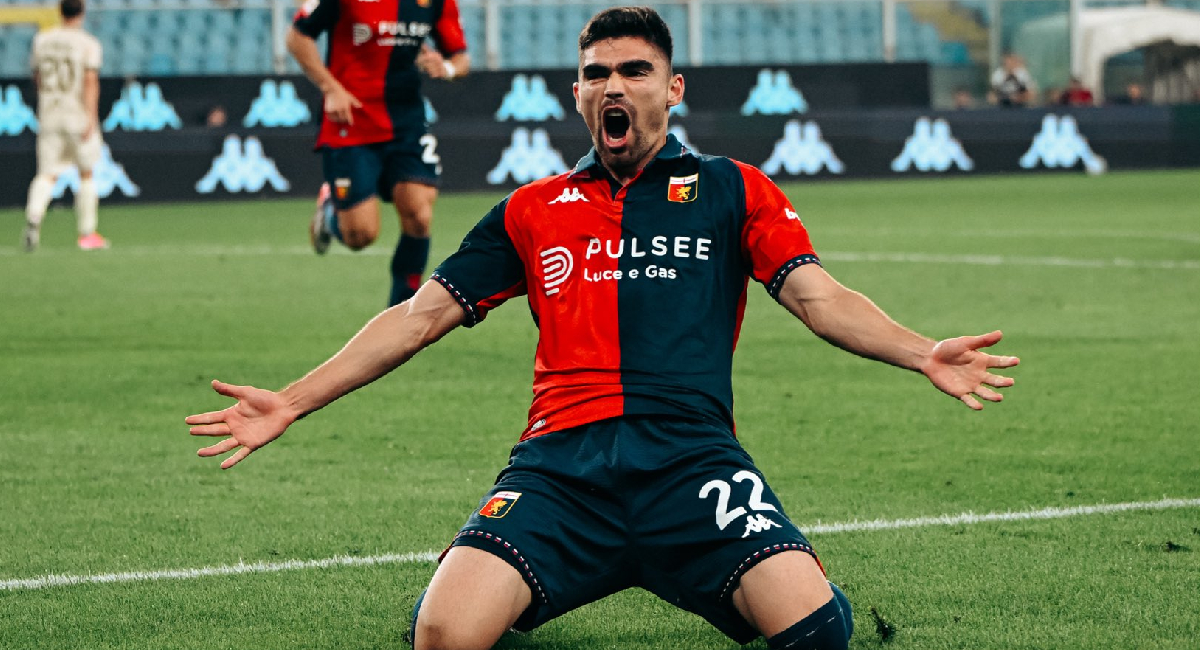Johan Vásquez volvió a marcar con el Genoa y lo metió a los octavos de final en la Copa Italia 2026-2027