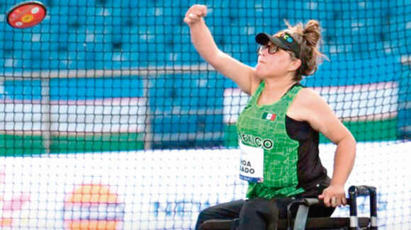 Leticia Ochoa es de oro; gana en lanzamiento de disco en el Grand Prix de Para Atletismo Cali 2026