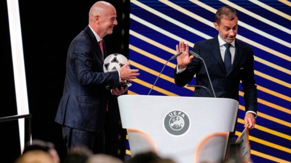 FIFA contraataca; acusa a la UEFA de organizar una campaña de desprestigio contra Gianni Infantino