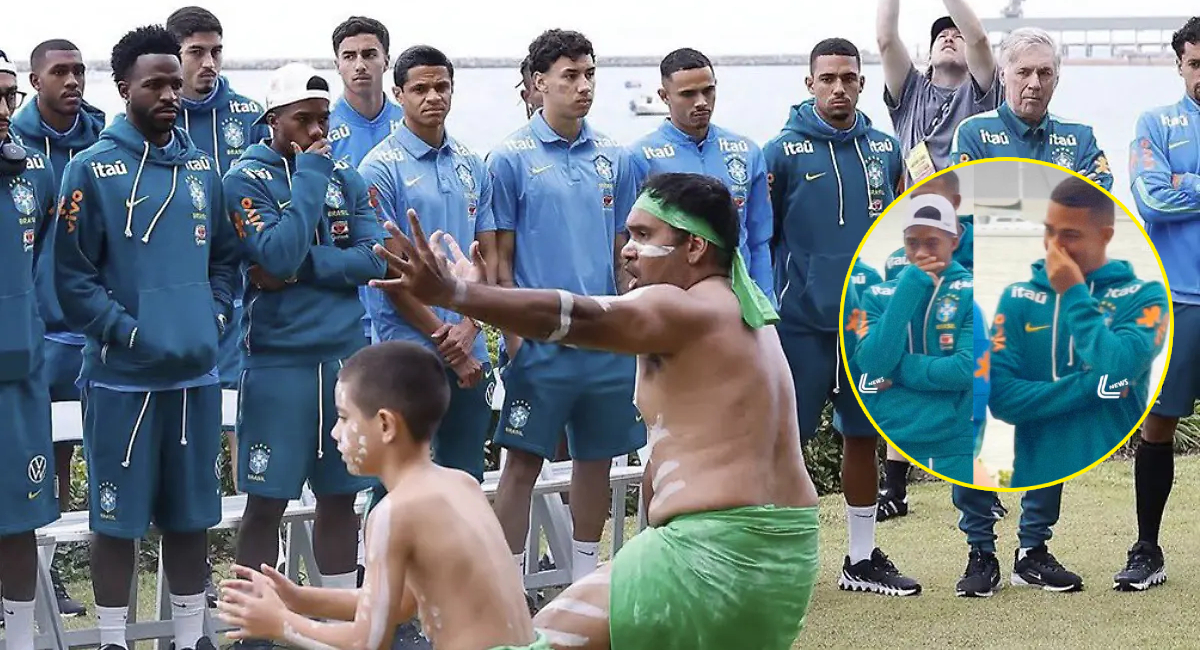 La Selección Brasileña está en vuelta en la polémica luego de que varios jugadores se burlaran de un ritual aborigen en Australia