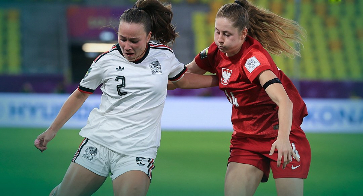 La Selección Mexicana Femenil cayó ante Polonia, resultado que complica su clasificación en el Mundial Sub-20 2026