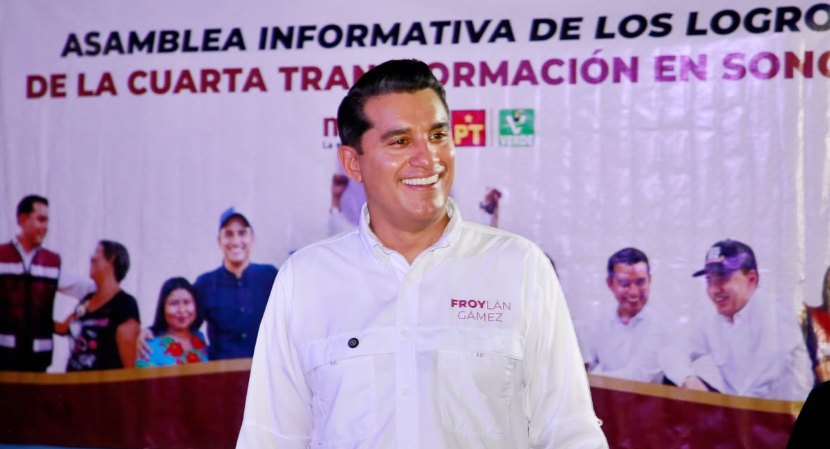 La transformación tiene rumbo y ese rumbo lo marca el pueblo: Froylán Gámez