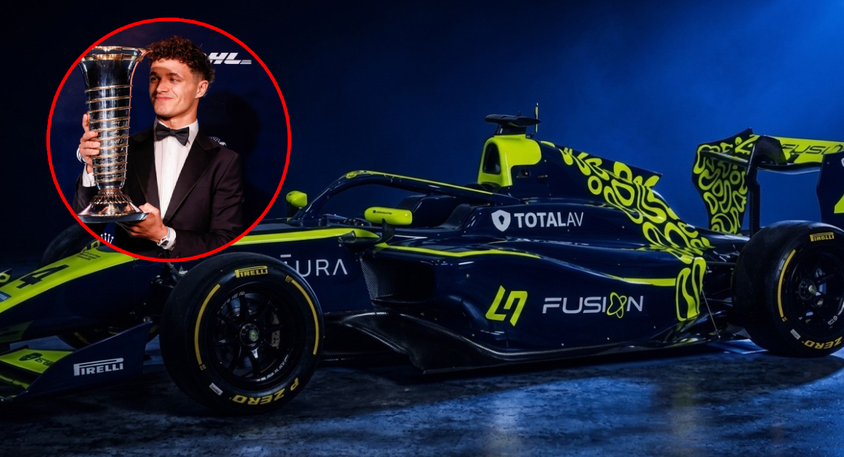 Lando Norris creó la escudería LN4 Fusion, con la que impulsará a los jóvenes talentos en su paso por debajo de la F1