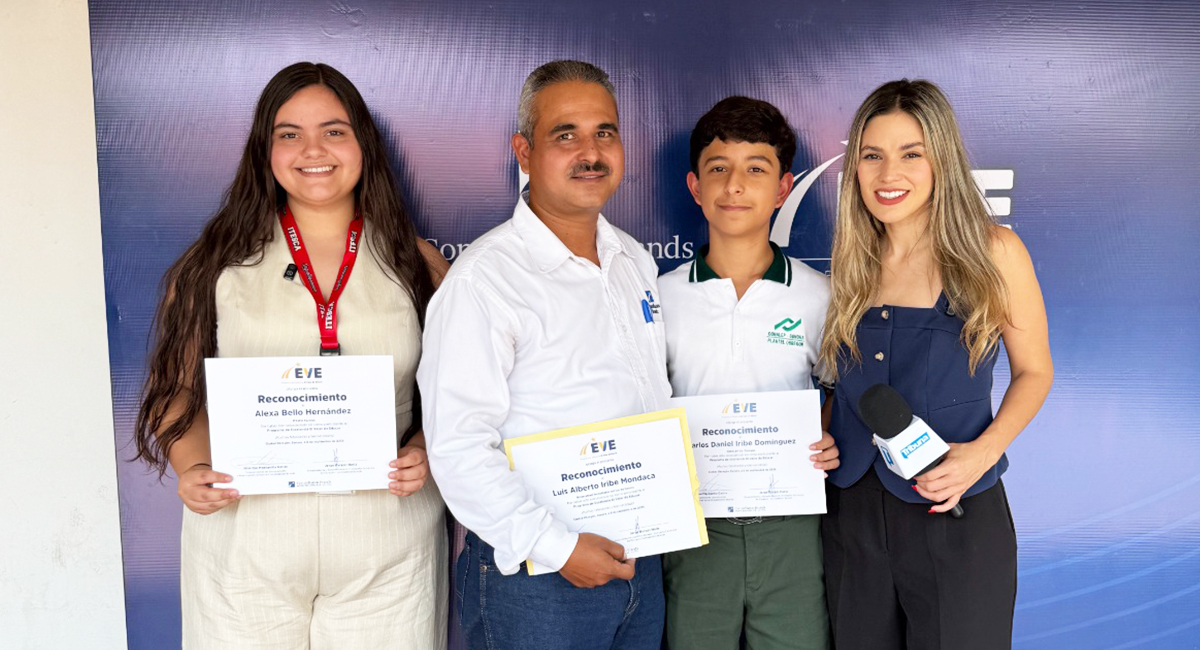 “Las ganas de superarse no tienen fecha de caducidad”: Con apoyo de Constellation Brands, Luis Alberto está a punto de graduarse de Ingeniería.