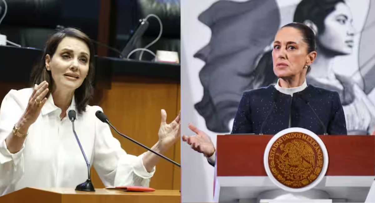 Lily Téllez vuelve a arremeter contra Claudia Sheinbaum y tras cuestionamientos de consumo de marihuana dice que no se ve bien de salud