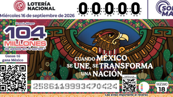 Lista COMPLETA de GANADORES del Sorteo Magno del Día de la Independencia de HOY miércoles 16 de septiembre