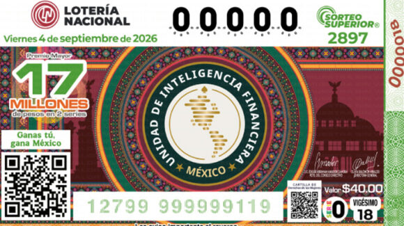 Lista COMPLETA de GANADORES del Sorteo Superior No. 2897 de la Lotería Nacional HOY viernes 4 de septiembre