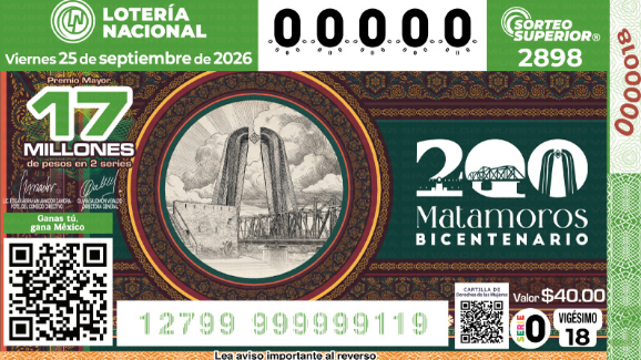 Lista COMPLETA de GANADORES del Sorteo Superior No. 2898 de la Lotería Nacional HOY viernes 25 de septiembre