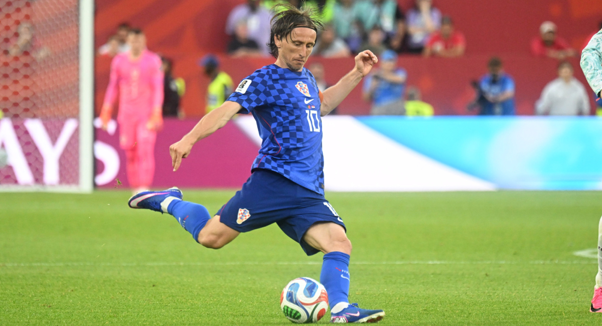 Luca Modric seguirá jugando para la Selección de Croacia luego de su eliminación en la Copa del Mundo 2026