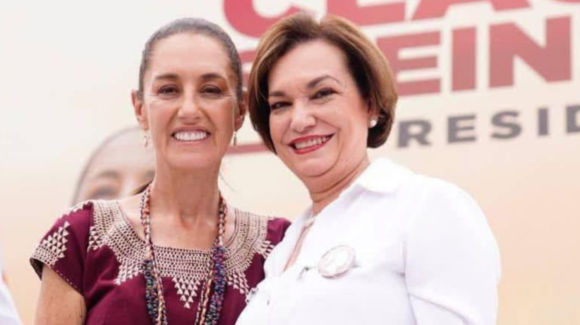 María Dolores del Río destaca bienestar de Sheinbaum durante gira por Sonora