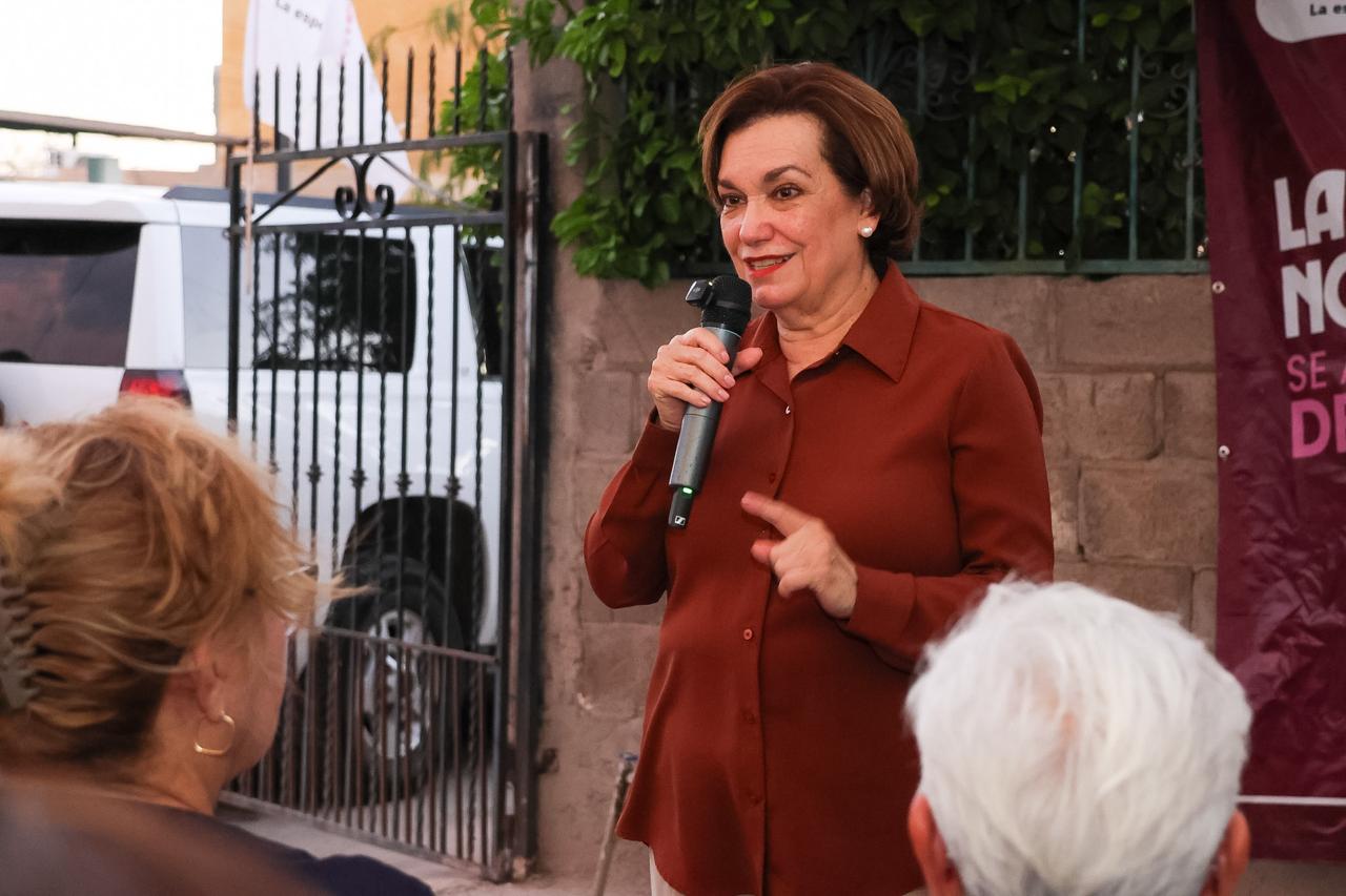 María Dolores del Río destaca reducción de pobreza y avances en bienestar de Sonora