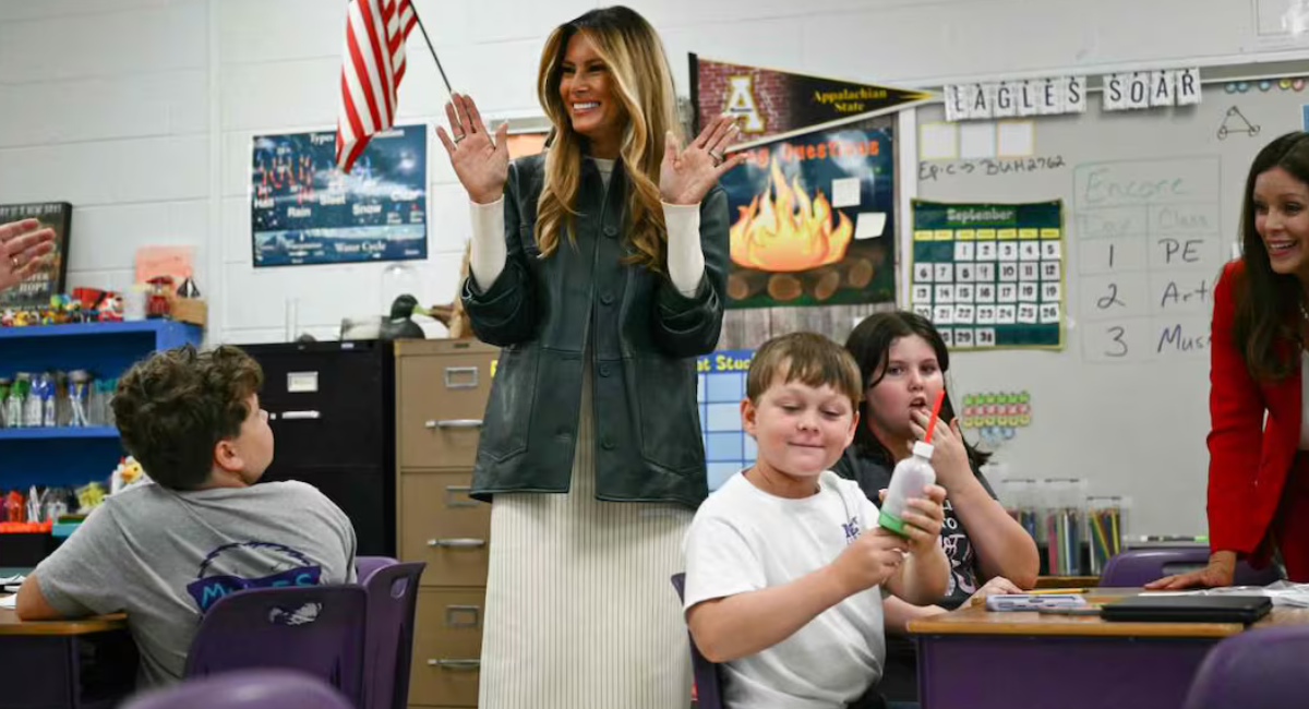 Melania Trump anuncia acuerdo con Nvidia para expandir la IA en escuelas en pleno debate regulatorio