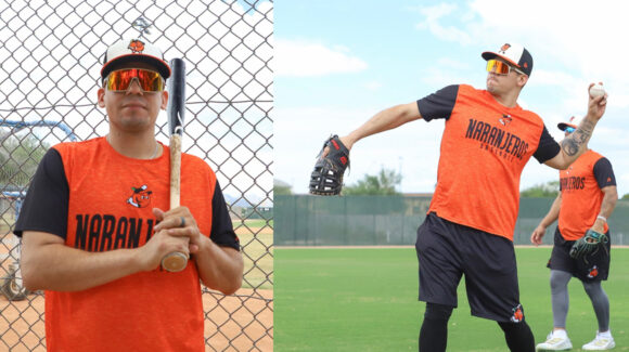 La ‘Chule’ Mendoza ya reportó a la pretemporada de los Naranjeros