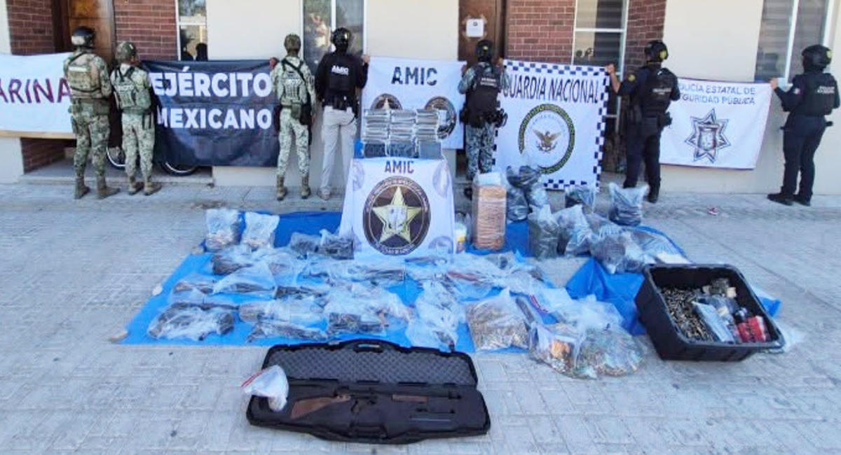 Mesa Estatal de Seguridad asegura a 86 personas y más de 7 millones de dosis de droga en Sonora