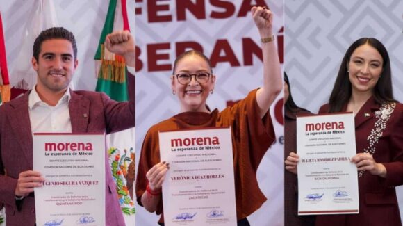Morena define coordinaciones estatales de Baja California, Quintana Roo y Zacatecas
