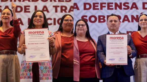 Morena designa a Beatriz Mojica y Carlos Torres Piña como coordinadores rumbo a 2027