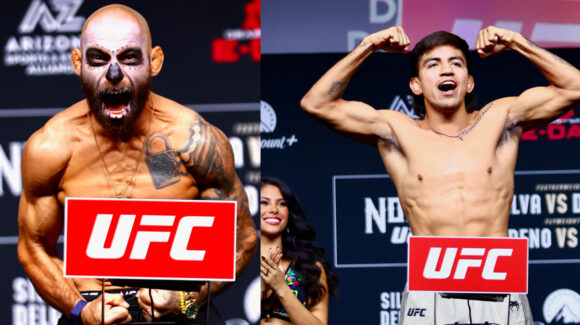 Delgado y Silva listos para hacer vibrar el Desert Diamond con la cuarta edición de Noche UFC