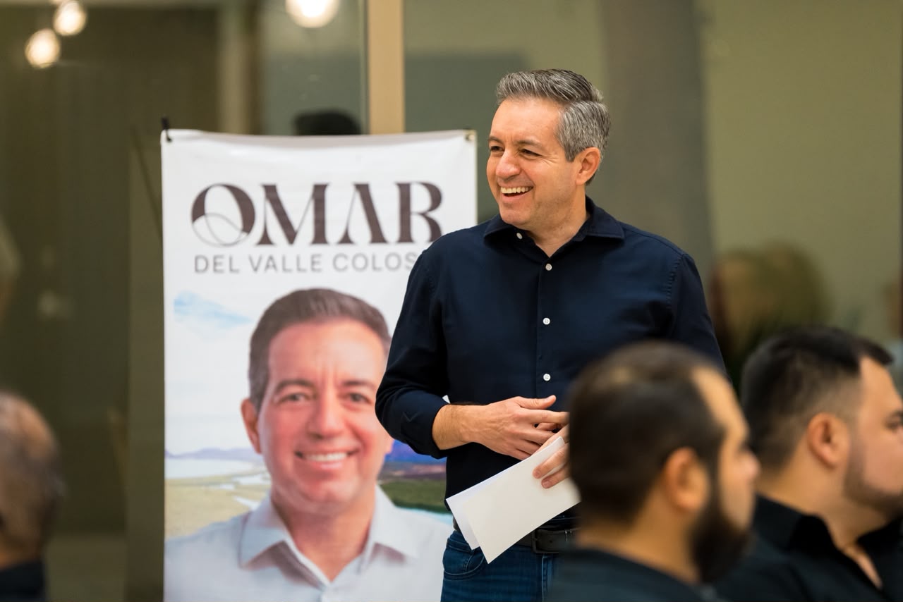 Omar Del Valle Colosio reafirma respaldo a Sheinbaum y a la Transformación en Sonora
