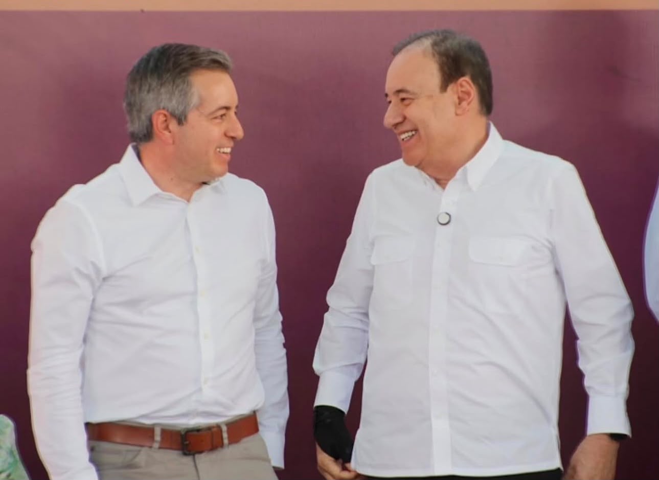 Omar Del Valle Colosio reconoce quinto informe de Alfonso Durazo
