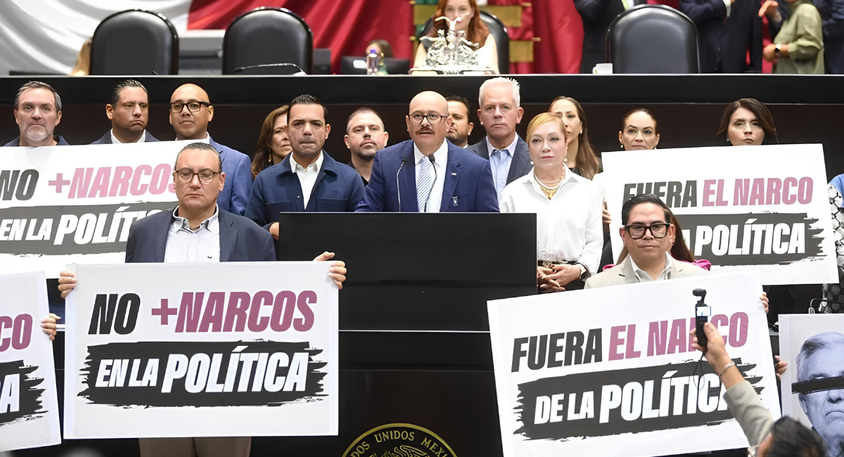 PAN impulsa iniciativa para acabar con los narcopolíticos; propone hasta 140 años de prisión