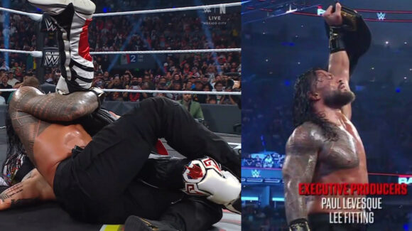 ¡No se puso! Roman Reigns retiene su corona ante Pena y arruina la fiesta en la Ciudad de México