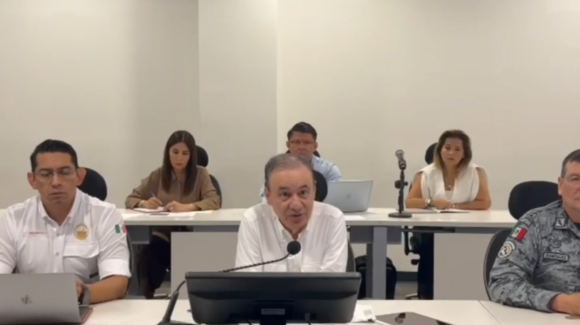 ‘Polo’toca tierra en Sonora con menor intensidad de la pronosticada; Durazo reporta saldo blanco