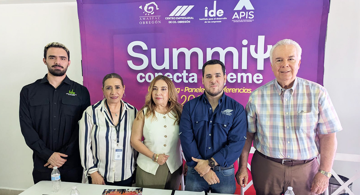 Presentan detalles del Summit Conecta Cajeme 2026 con expertos en ventas e innovación empresarial