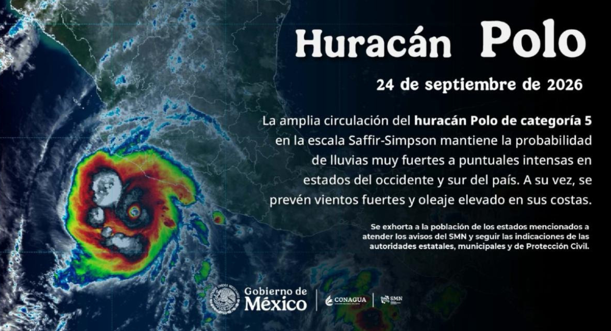 Protección Civil Sonora informa que continuarán las lluvias en la entidad; pide extremar precauciones