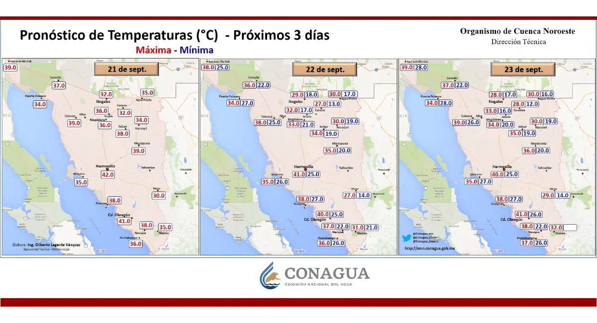 Protección Civil prevé fuertes lluvias monzónicas y altas temperaturas en Sonora