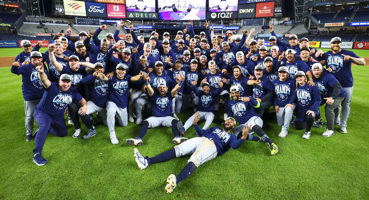 Los Rays son los amos de la División Este de la Liga Americana