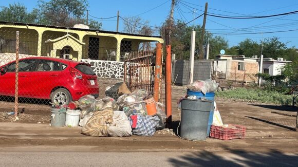 Recolección de basura entra en crisis en Empalme por adeudo municipal