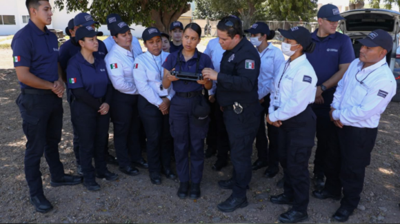 Reforzarán la seguridad de Sonora mediante el uso de drones y policías