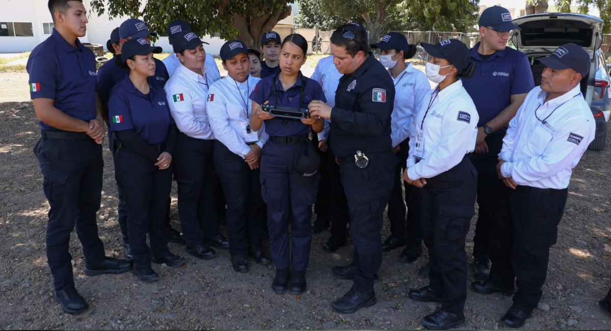 Reforzarán la seguridad de Sonora mediante el uso de drones y policías