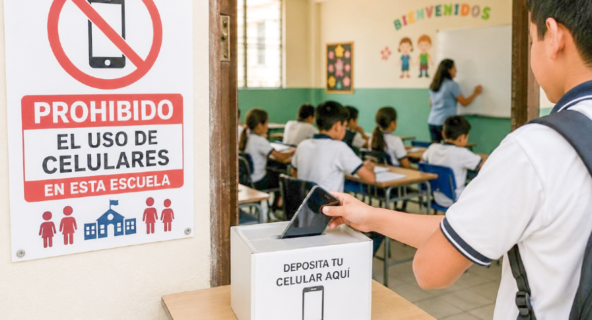 Restringirán uso de celulares en escuelas de educación básica a partir del 3 de noviembre