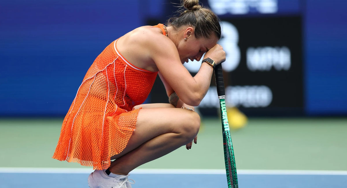 Sabalenka no pudo ante el mejor juego de su rival