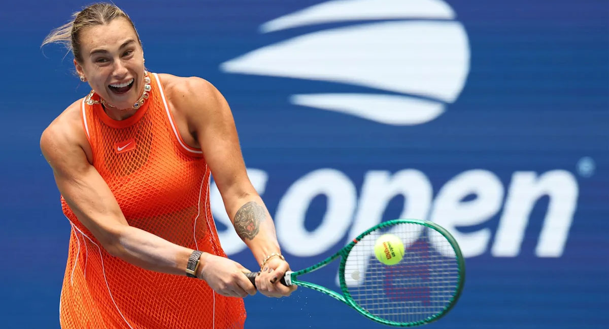 Sabalenka dio un paso más en la defensa de su título en el US Open