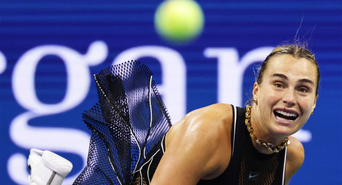Sabalenka no permitió ninguna libertad a su rival