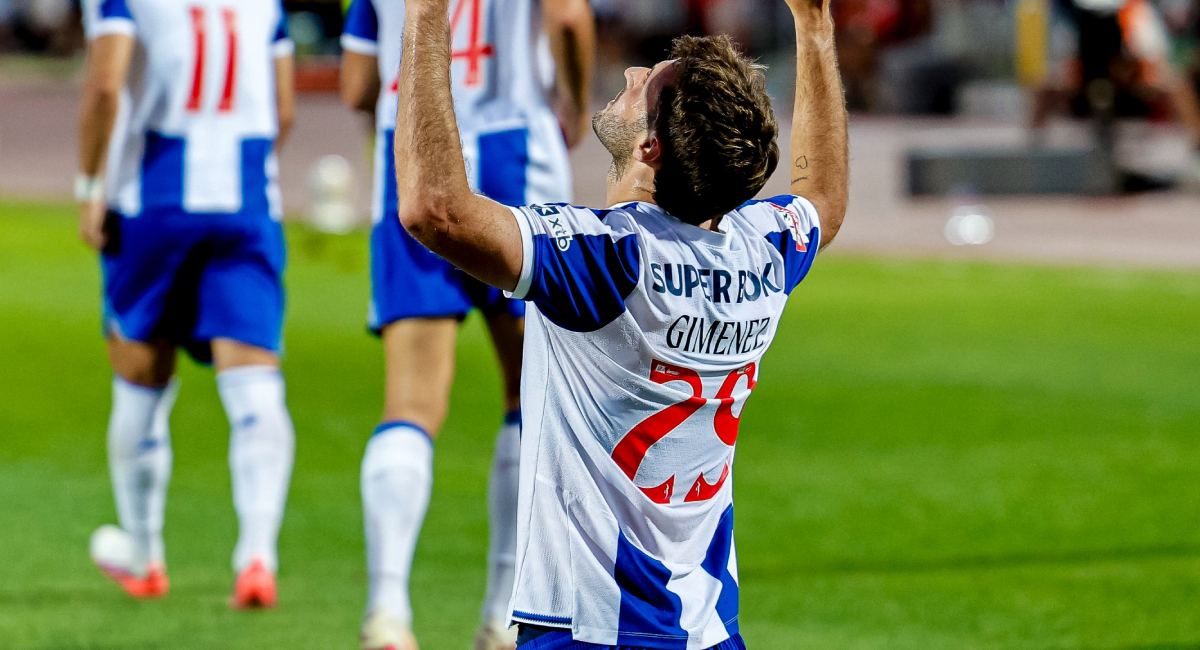 Santiago Giménez logró marcar su primer gol con el Porto en la Primeira Liga, además de cortar una extensa sequía de anotaciones
